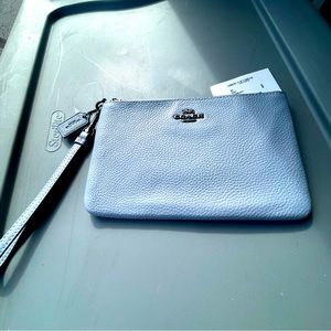 Coach lavender wristlet